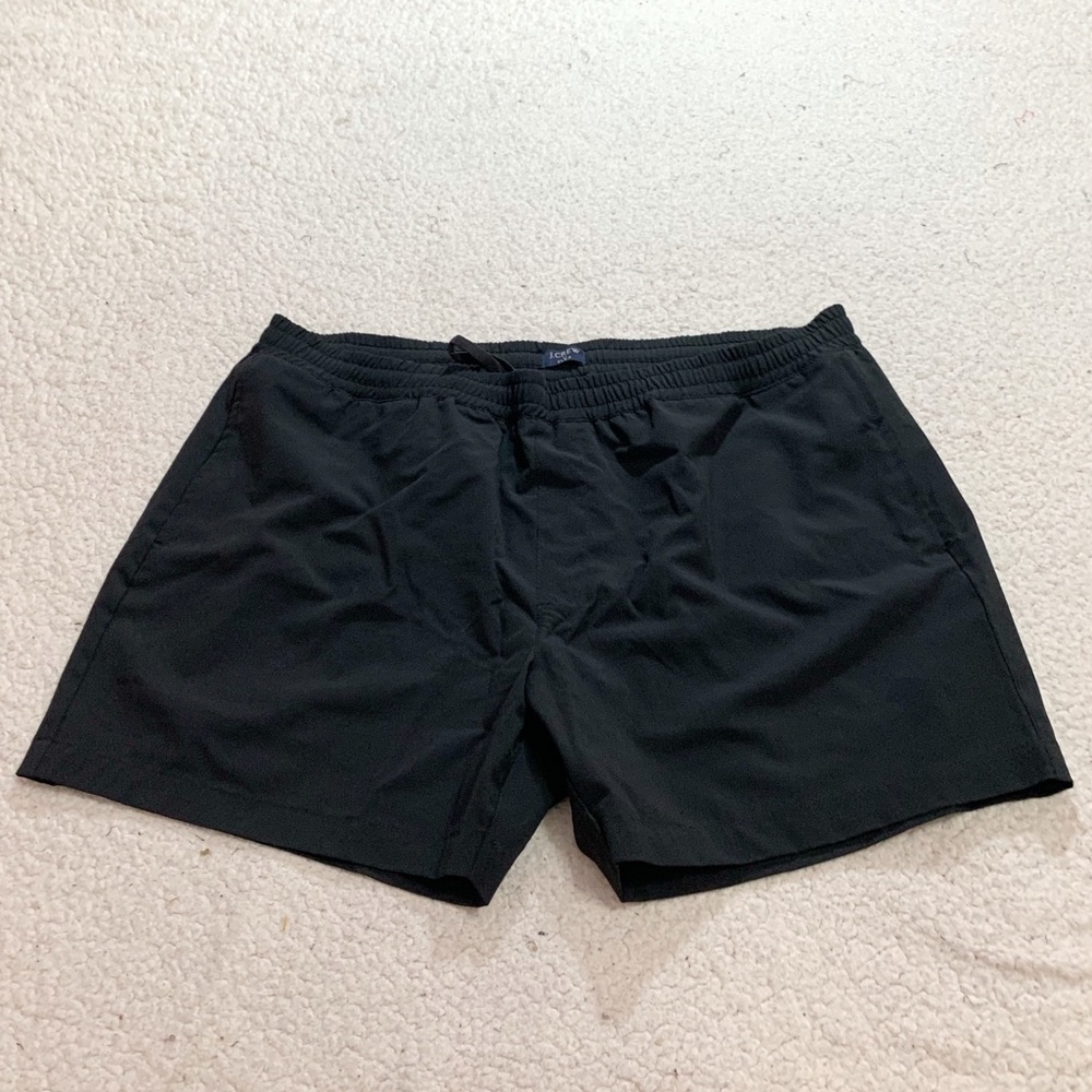 J crew tech drawstring shorts 7” black